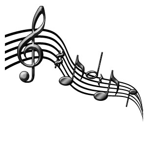 Free music note clip art