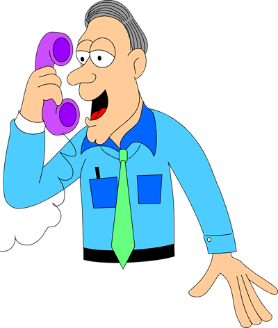 Talking on telephone clipart - ClipartFox