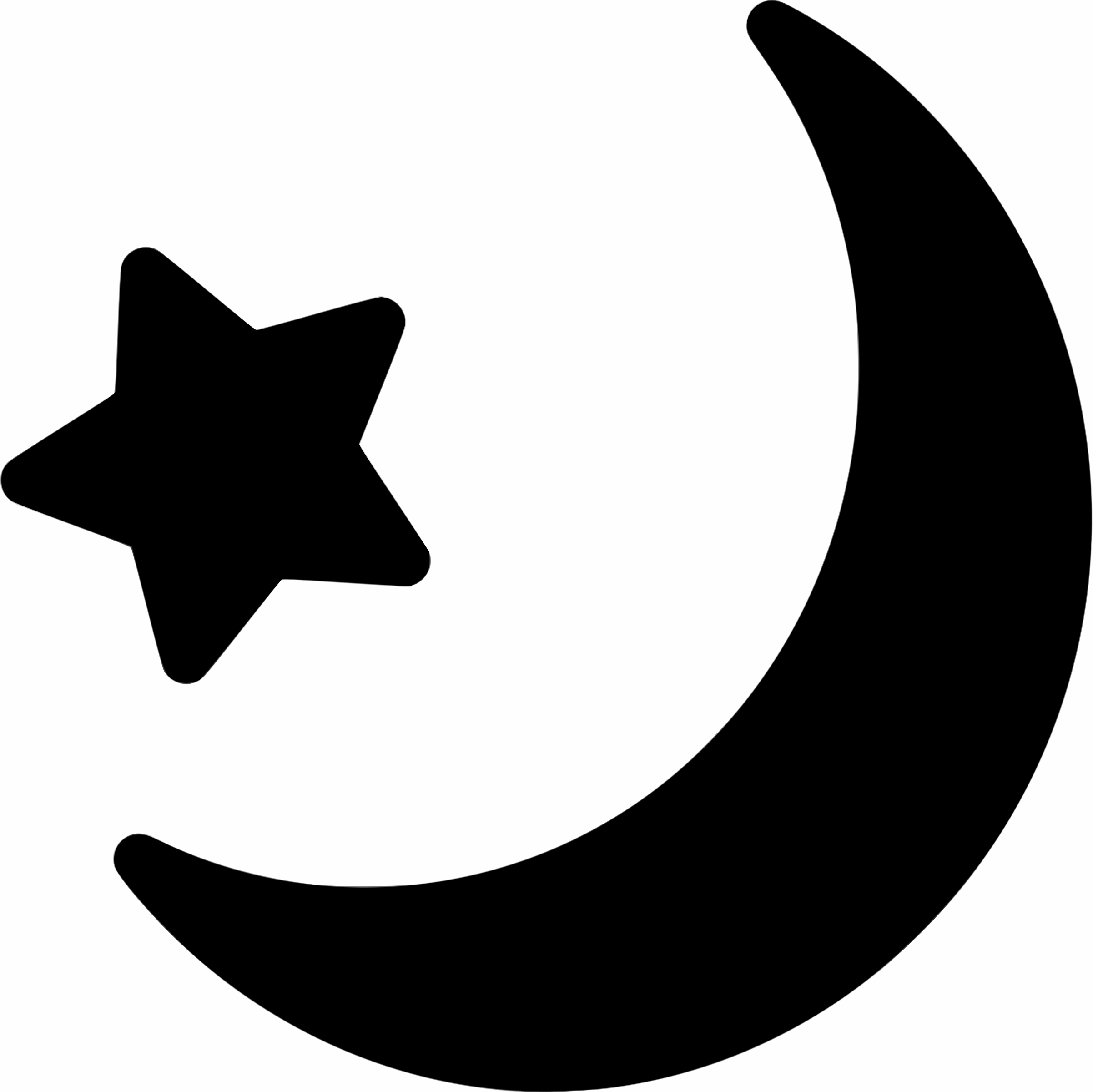 Moon With Stars Clipart