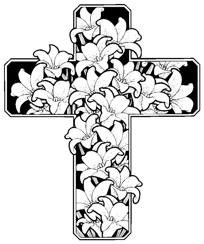 Coloring Pages Of Jesus On The