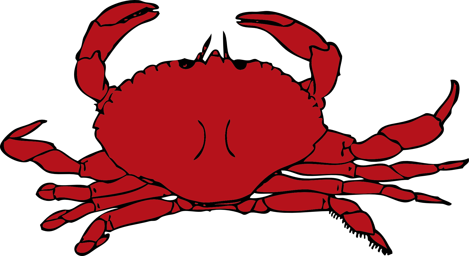 Crab clipart free