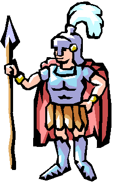 Roman Soldier Clipart