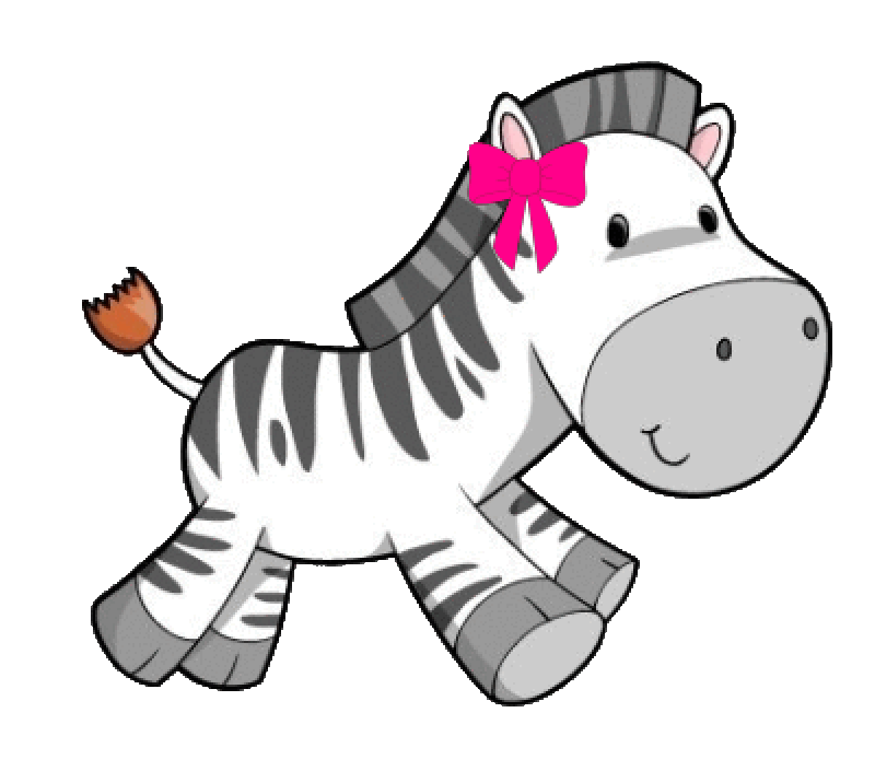 Free zebra no background clipart
