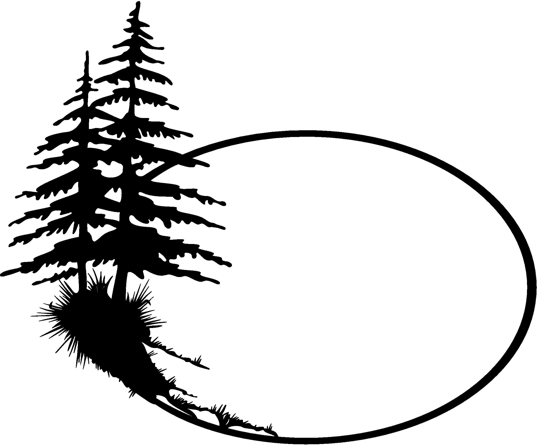 Hemlock clipart transparent silhouette