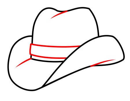 Simple Outlines Cartoon Hats - ClipArt Best