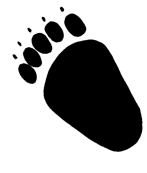 Clipart animal footprints - ClipartFox