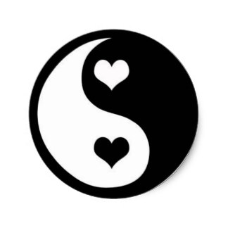 Ying And Yang Stickers | Zazzle