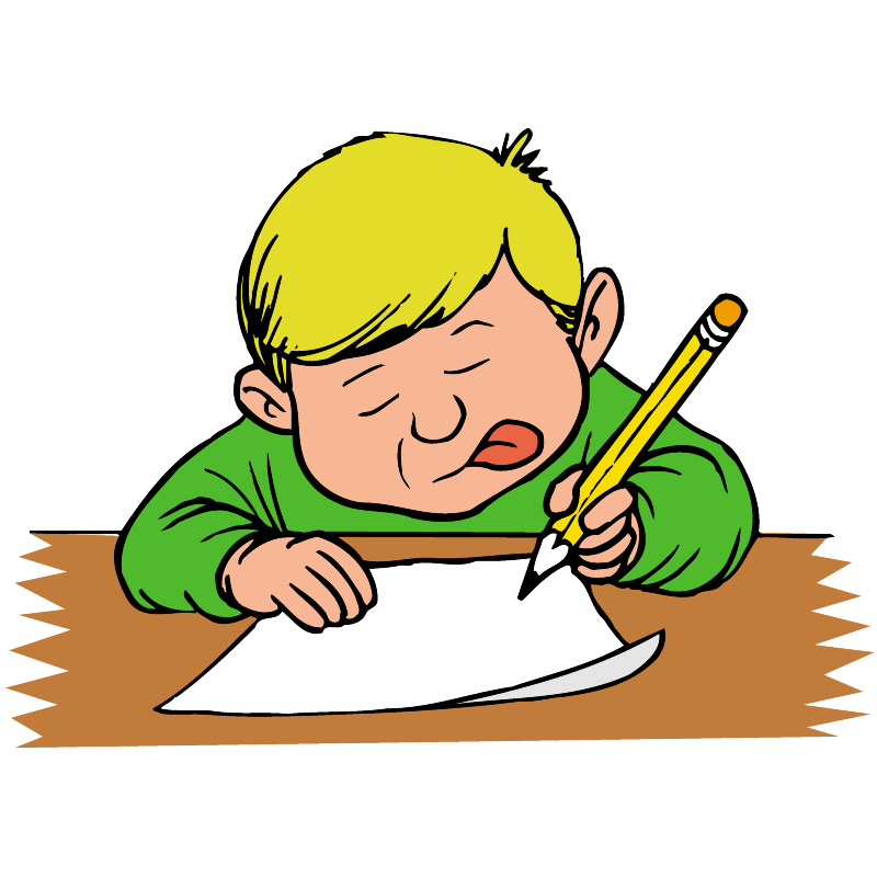 Students Writing Clipart | Free Download Clip Art | Free Clip Art ...