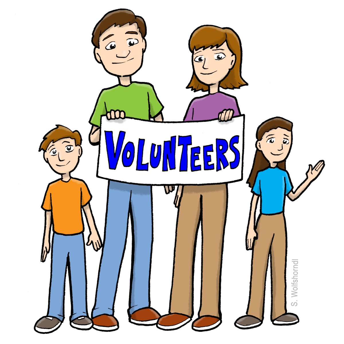 Free parent volunteer clipart