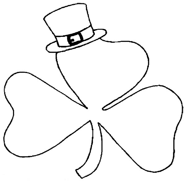 Color Shamrock Clipart