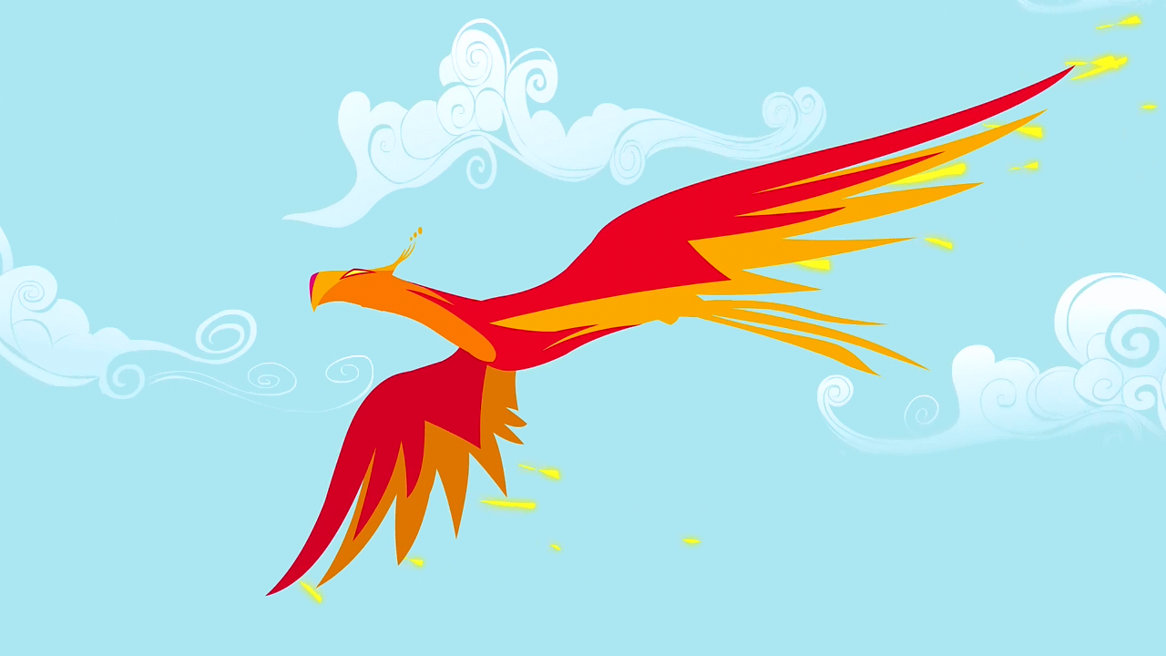 Image - Philomena soaring in sky S1E22.png | My Little Pony ...