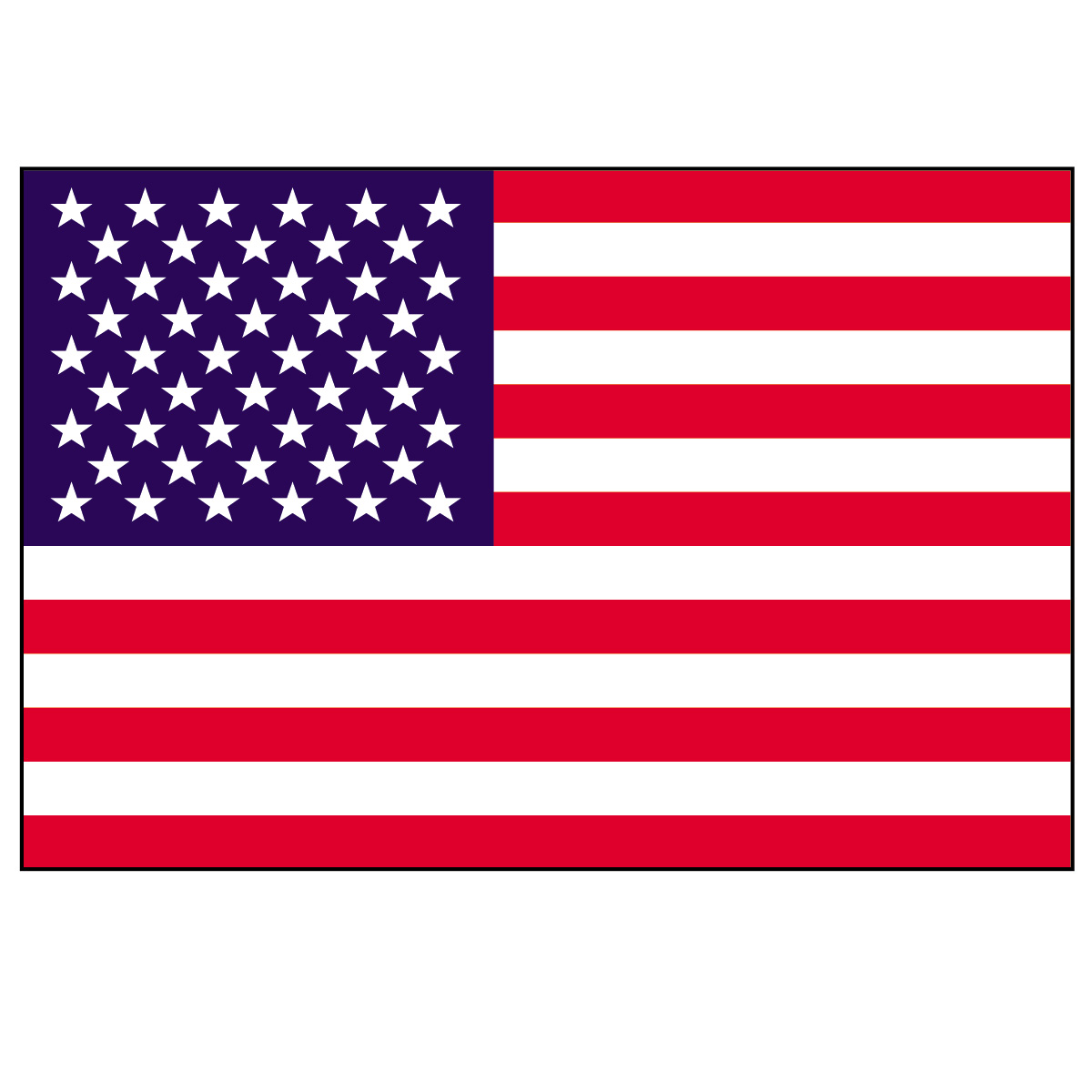 B W Usa Clipart