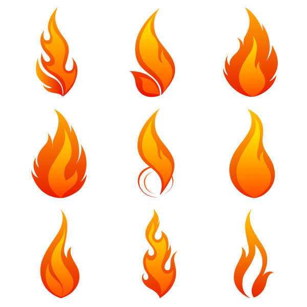 Best Photos of Logo With Flames Vector - Vector Flame Clip Art ...