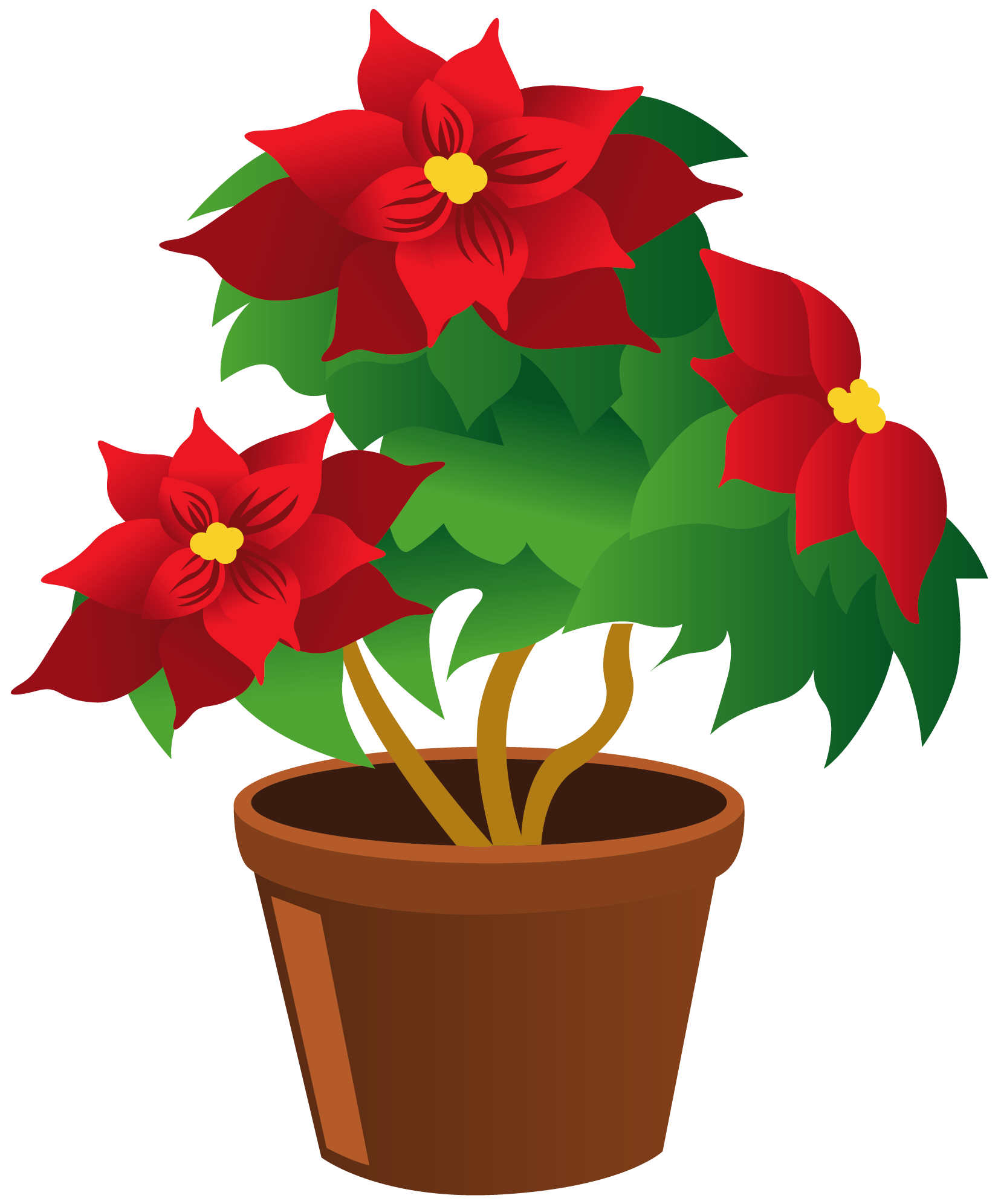 Flower In Pot - ClipArt Best