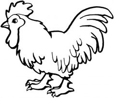 Chickens coloring page 15 | Free Chickens coloring book ...