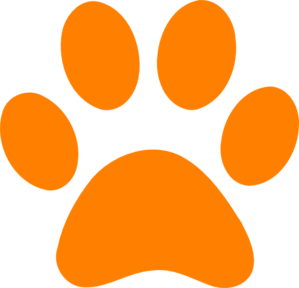 Bulldog paw clipart