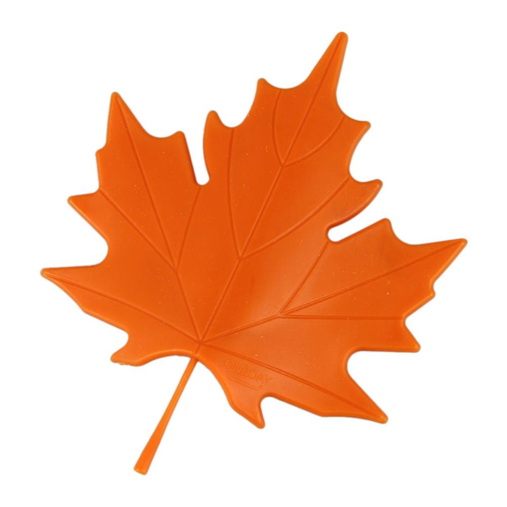 Buy 6 Metallic Foil Autumn Maple Leaf Spray Thanksgiving Party ...