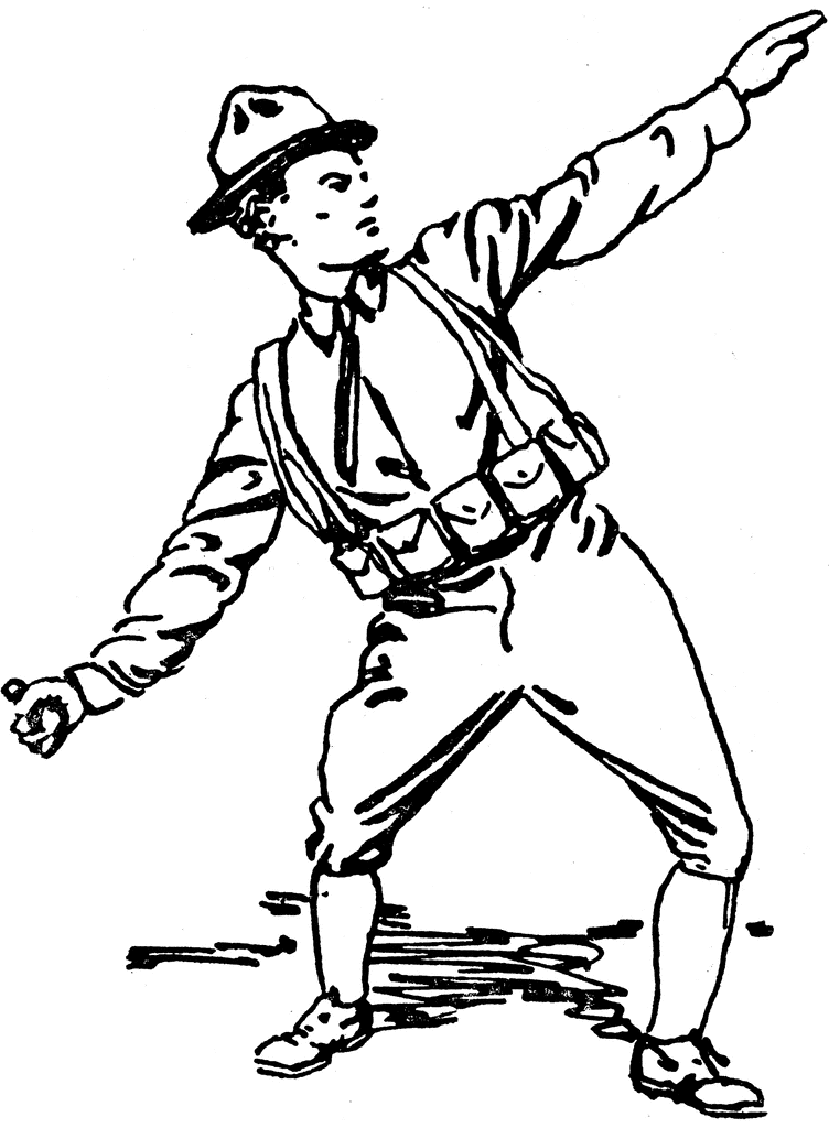 Soldier, Throwing Grenade | ClipArt ETC