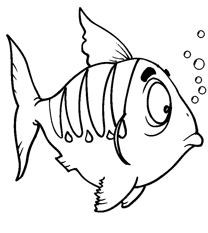 Cartoon Fish Pictures For Kids - AZ Coloring Pages