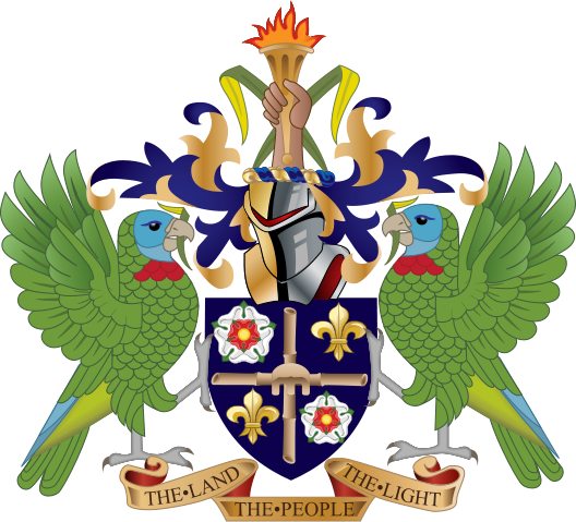 Coat of Arms of Saint Lucia.svg