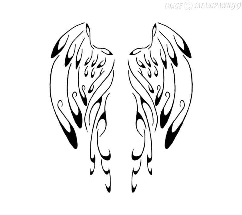 Angel Wings Tattoo Design | Tattooshunt. - ClipArt Best - ClipArt Best
