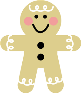 Silhouette Online Store - View Design #22865: gingerbread man