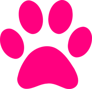 Paws Purple clip art - vector clip art online, royalty free ...