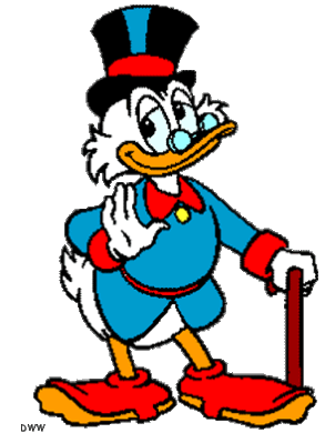 Image - Scrooge McDuck.gif - Chipmunks tunes babies & all-stars's ...