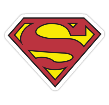 Superman logo" Stickers by cotsan | Redbubble