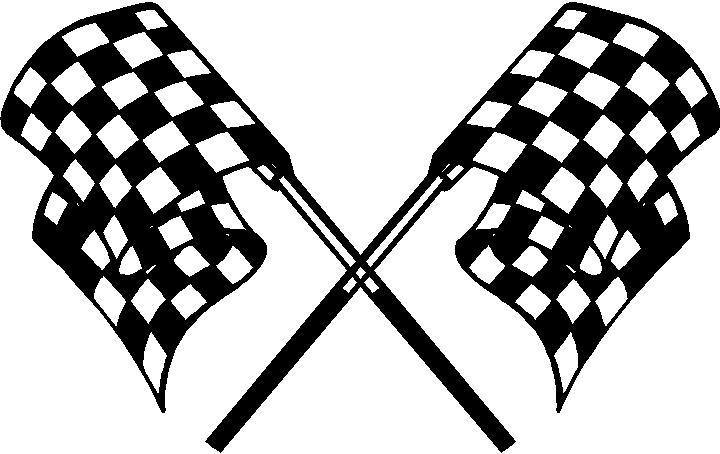 Flag Decals :: Checkered Flag Decal / Sticker 19 - Premium Custom ...