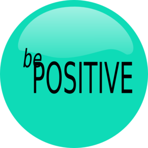 Be Positive clip art - vector clip art online, royalty free ...