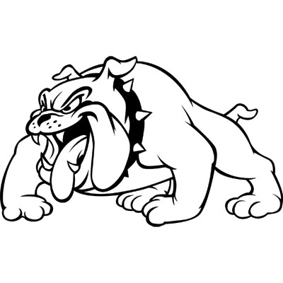 Bulldog Mascot Basketball - Free Clipart Images