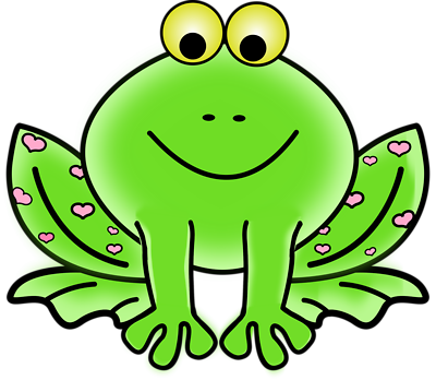 Green Frog Cartoon