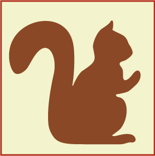 Squirrel Stencil | stencils | Pinterest