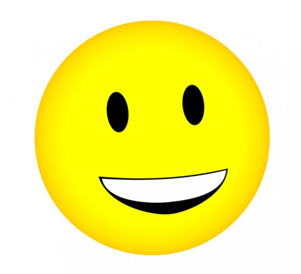 Happy face clip art smiley face emoticons free clipart images ...