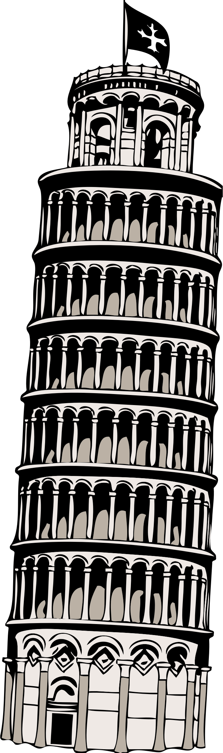 pisa clipart