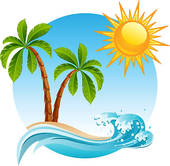 Free tropical clip art images