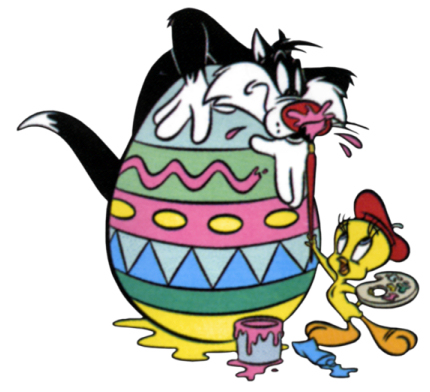 Easter toon clipart