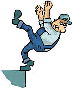Animated Person Falling Clipart