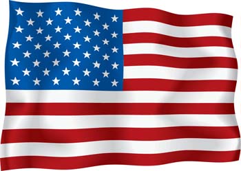 American Flag Vector Art