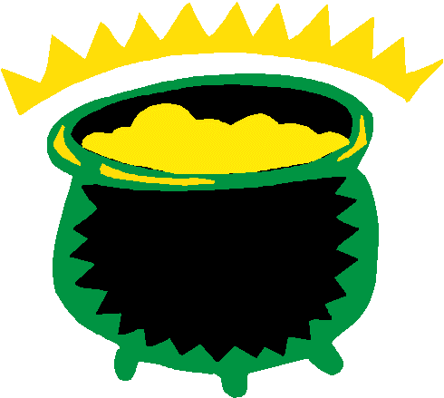 St Patrick's Day Clip Art Pot of Gold