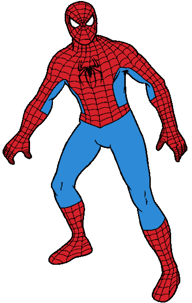 Clipart of spiderman