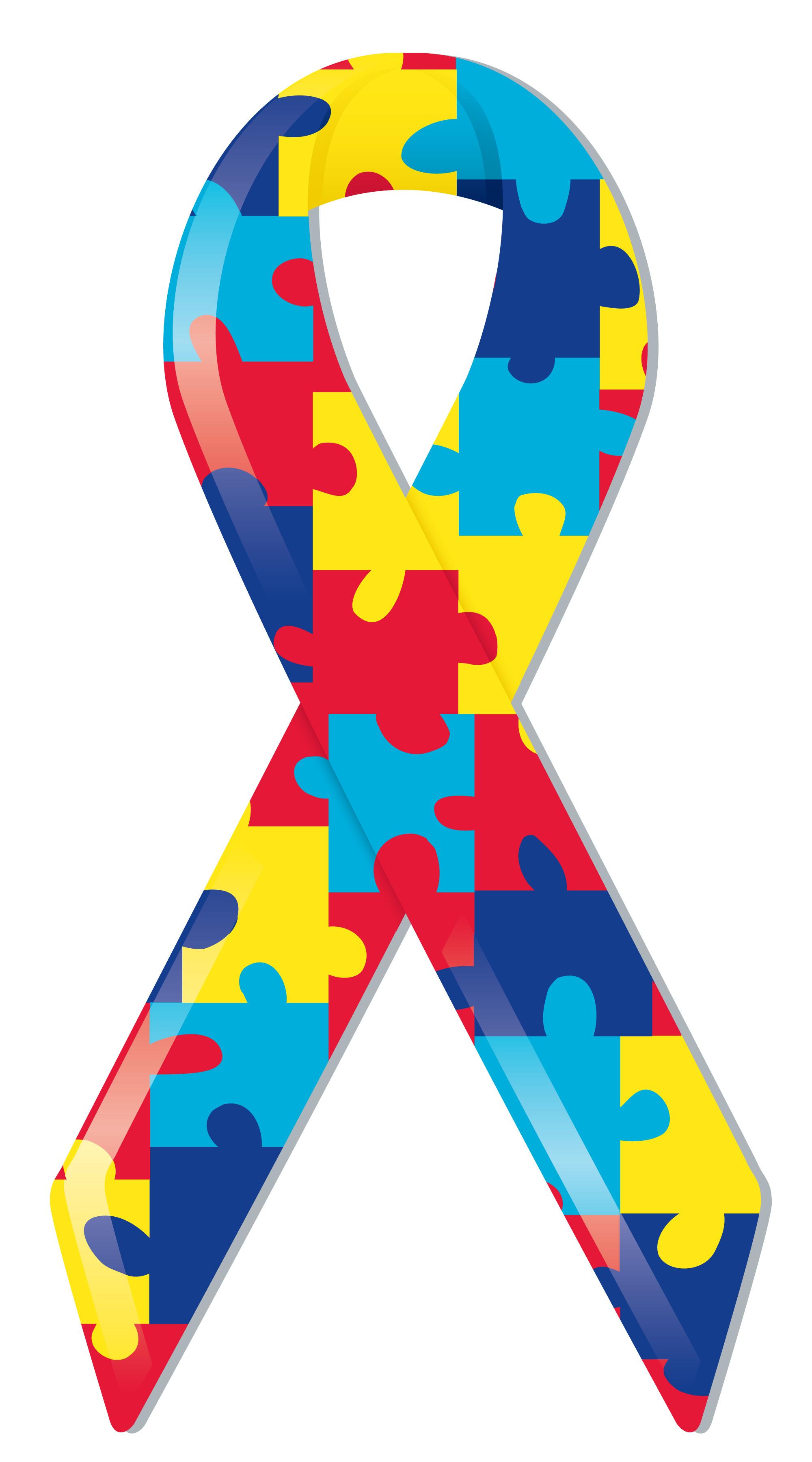 Autism Awareness Symbol Black And White ClipArt Best