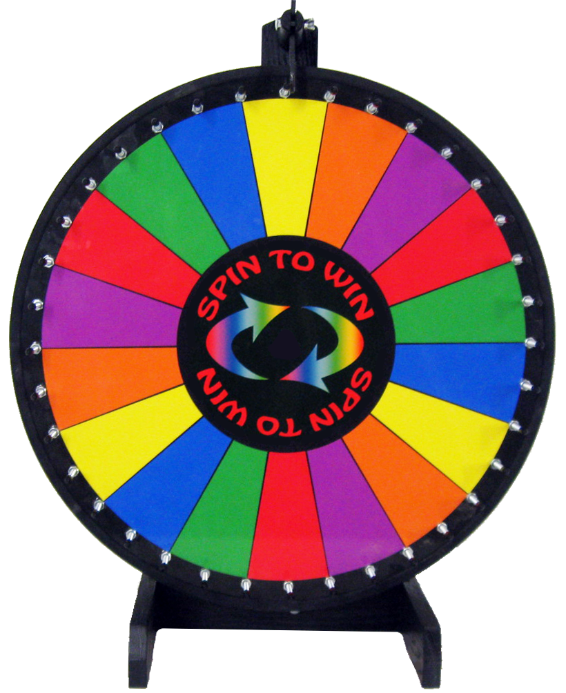 Spin the wheel clipart