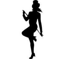 Tap Dancer Silhouette - Free Clipart Images