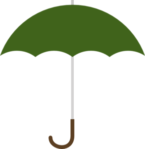 Green Cartoon Umbrella - ClipArt Best