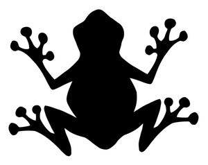 Frog Silhouette - Free Clipart Images