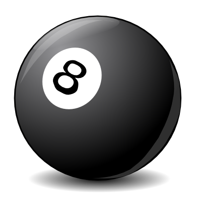 Free Billiard 8 Ball Clip Art