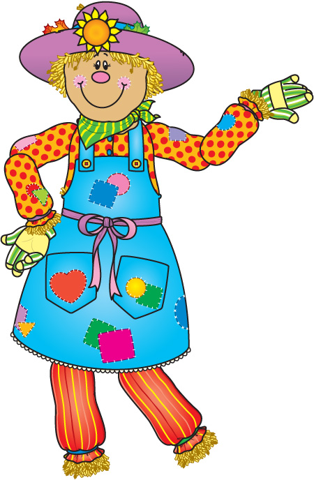 Scarecrow Clip Art For Kids - Free Clipart Images