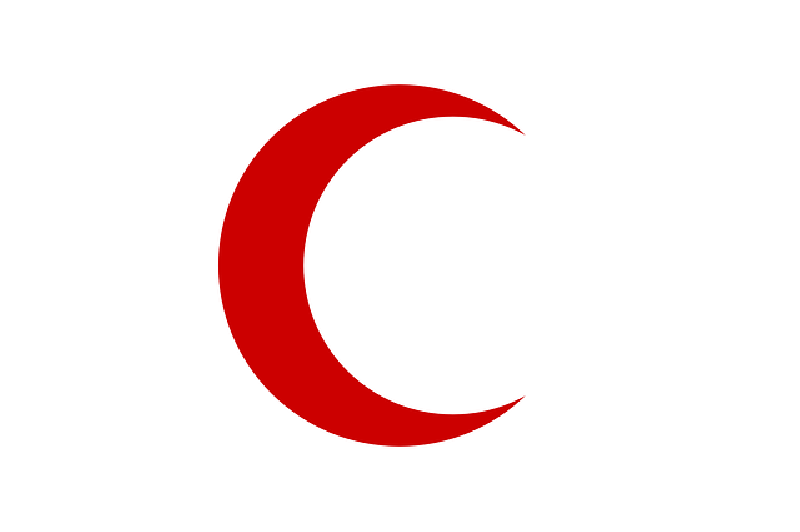 FLAG, RED, CRESCENT, AID, LOGO, MEDICAL, AMBULANCE - Public Domain ...